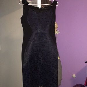 Black and blue Dress from Tahari
